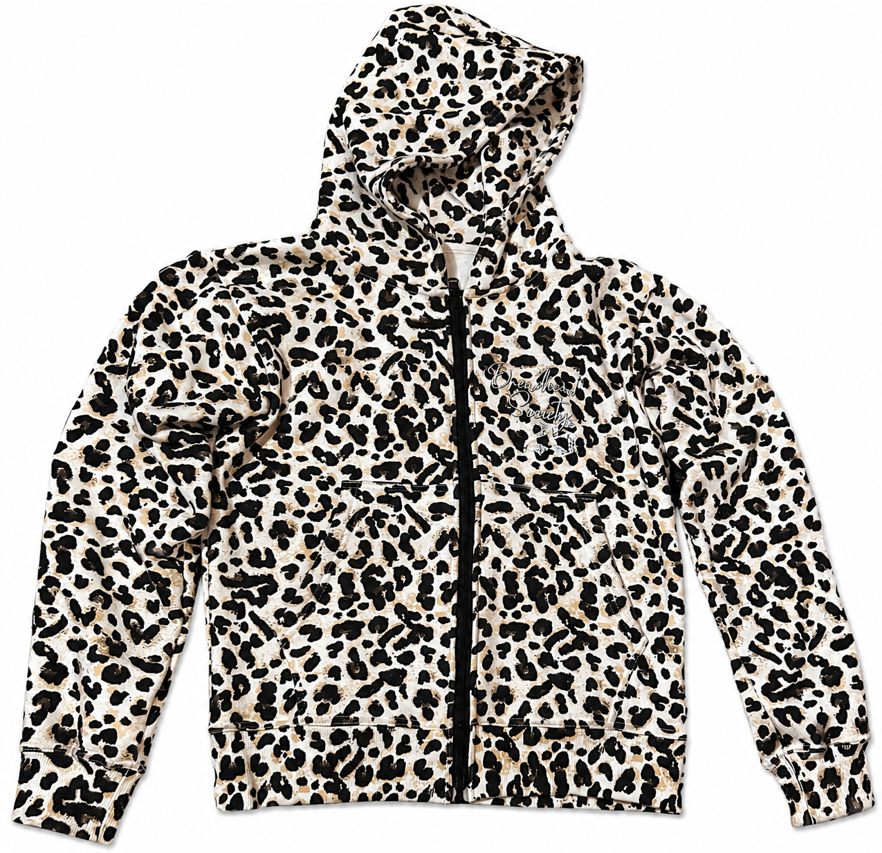 Dreadhead Society 25 leopard print zip up